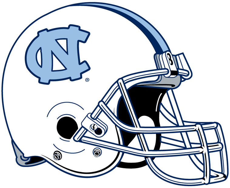 North Carolina Tar Heels 1999-Pres Helmet Logo v2 diy fabric transfer